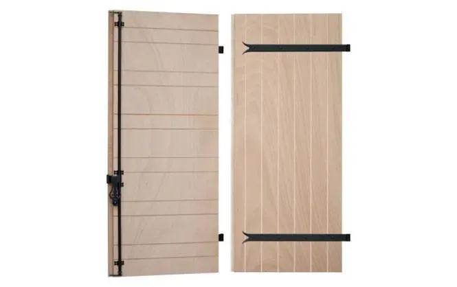 Volet bois CTBX Roussillon 35mm