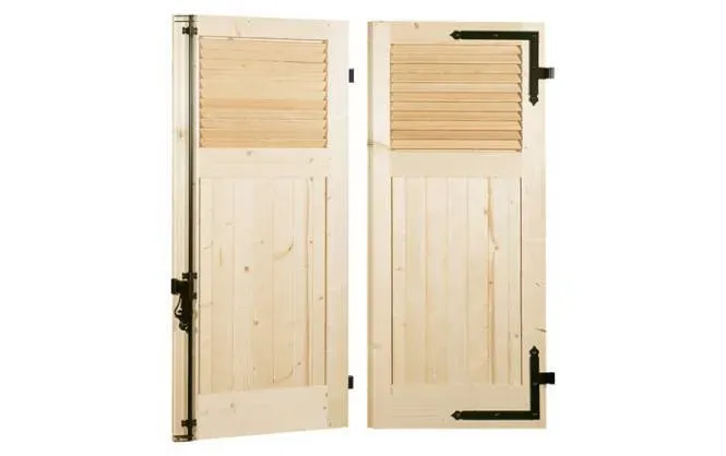 Volet bois 1tiers persienne