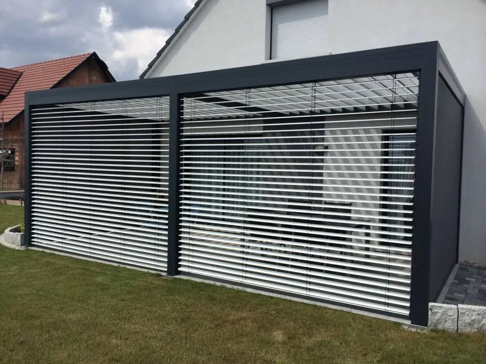 Pergola open avec store orientable